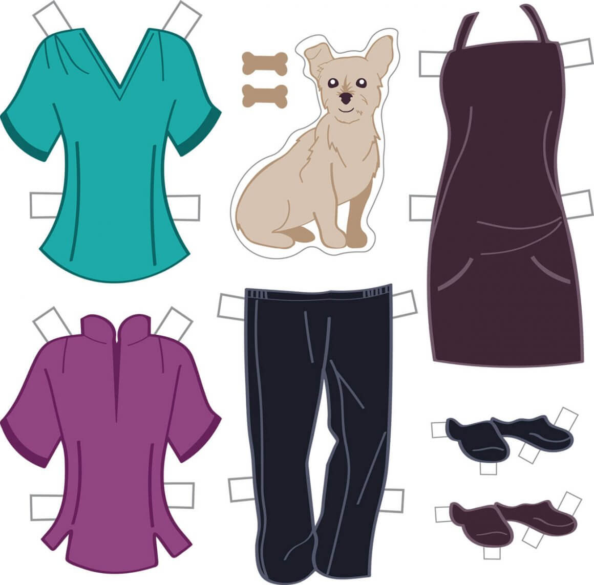 Nylon grooming sales scrubs