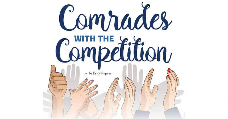 Comrades with the competition