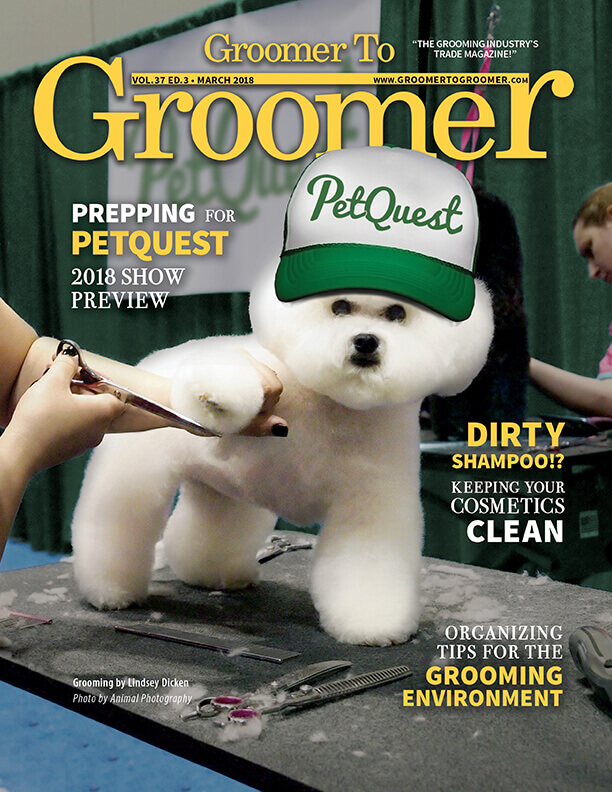 March 2018 Cover Groomer to Groomer