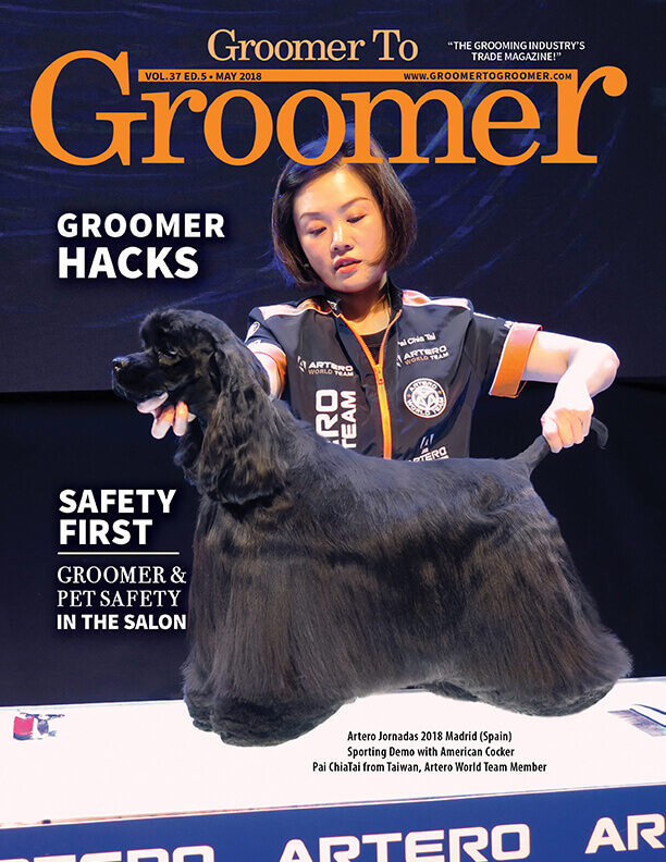 May 2018 Cover Groomer to Groomer