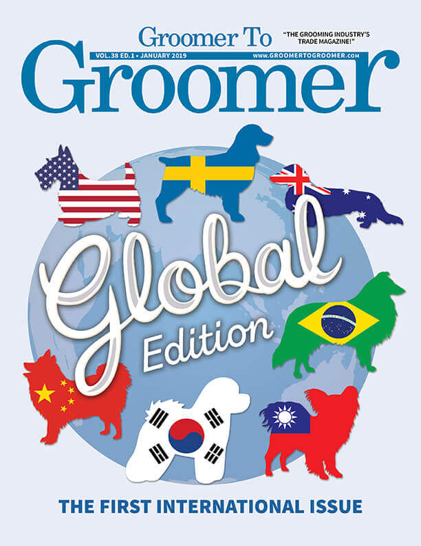 January 2019 Groomer to Groomer Cover